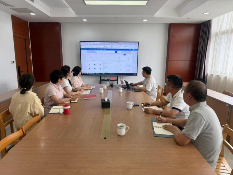 我校召开人事信息管理系统建设项目进度汇报会议